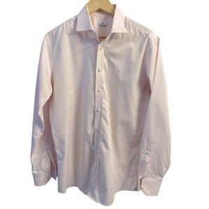Emanuel Berg Superfine Cotton Dress Shirt Neck 16